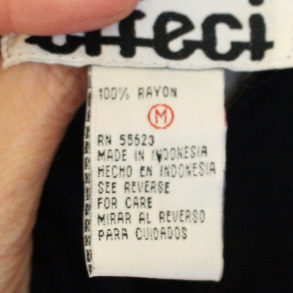 Vintage Creazioni Effeci 1980s Colorblock Geometric Abstract Blouse Oversized - Picture 8 of 10